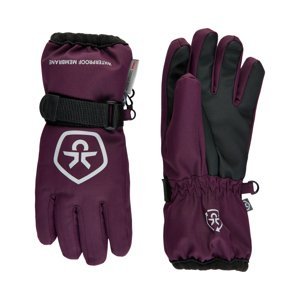 COLOR KIDS-Gloves, waterproof, potent purple Fialová 116/128 2021