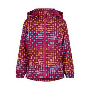 COLOR KIDS-GIRLS Ski jacket, AOP, AF 10.000,pink peacock Ružová 164