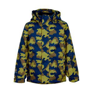 COLOR KIDS-BOYS Ski jacket, AOP, AF 10.000,sulphur Mix 164