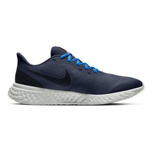 NIKE-Revolution 5 thunder blue/black/grey fog Modrá 45