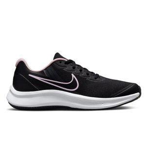 NIKE-Star Runner 3 Jr black/pink Čierna 36