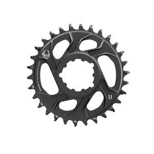 SRAM-CR X-SYNC EAGLE CF 30T DM 3 OFF B BLK Čierna