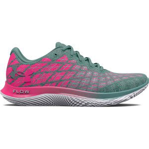 UNDER ARMOUR-UA FLOW Velociti Wind 2 DL retro teal/electro pink/black Ružová 42,5