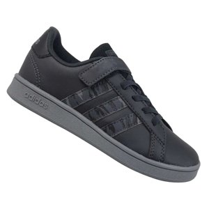 ADIDAS-Grand Court carbon/grey four/core black Čierna 33