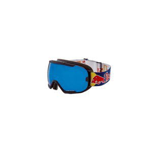 RED BULL SPECT-SHELTER-001, matt black/blue snow-smoke with blue Flash, SMU Čierna