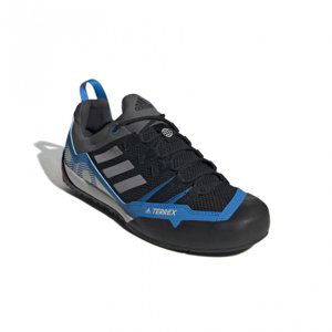 ADIDAS-Terrex Swift Solo Approach core black/grey three/blue rush Čierna 45 1/3