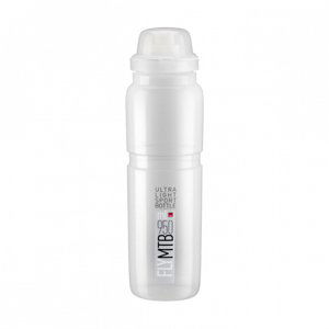 ELITE-FLY MTB transparentná šedé logo 950 ml Biela 0,95L