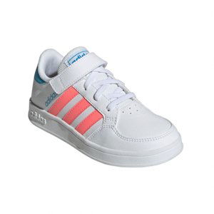 ADIDAS-Breaknet EL C footwear white/acid red/sky rush Biela 31,5