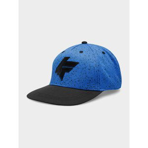 4F-BOYS CAP JCAM005-36A-COBALT ALLOVER Modrá UNI