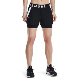 UNDER ARMOUR-Play Up 2-in-1 Shorts-BLK 001 Čierna L
