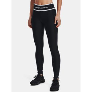 UNDER ARMOUR-Armour Branded WB Legging-BLK Čierna M