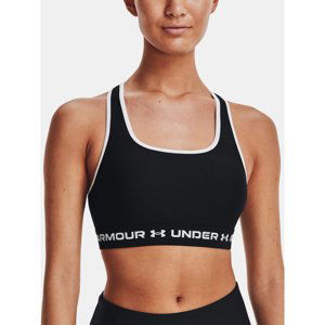 UNDER ARMOUR-UA Crossback Mid Bra Pkt-BLK Čierna M