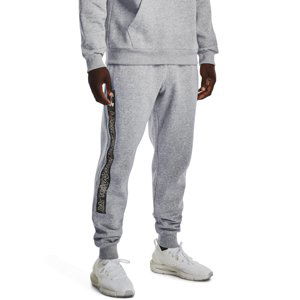 UNDER ARMOUR-UA RIVAL FLC GRAPHIC JOGGER-GRY Šedá XL