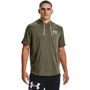 UNDER ARMOUR-UA RIVAL TERRY LC SS HD-GRN Zelená L