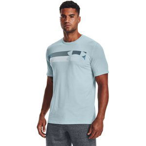 UNDER ARMOUR-UA FAST LEFT CHEST 3.0 SS-BLU Modrá M