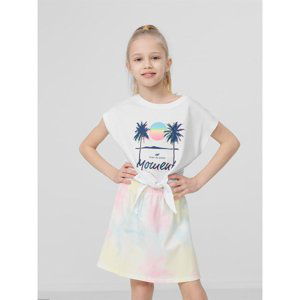 4F-GIRLS T-SHIRT JTSD009-10S-WHITE Biela 146