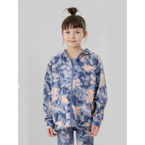 4F-GIRLS SWEATSHIRT JBLD004-90A-MULTICOLOUR ALLOVER Mix 140