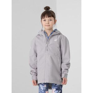 4F-GIRLS JACKET JKUD001-25S-GREY Šedá 152