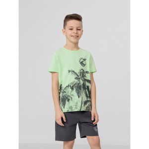 4F-BOYS T-SHIRT JTSM013-72S-LEMON Žltá 140