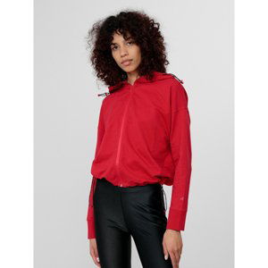 4F-WOMENS SWEATSHIRT BLD018-62S-RED Červená L