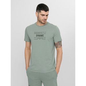 4F-MENS T-SHIRT TSM028-47S-MINT Modrá XL