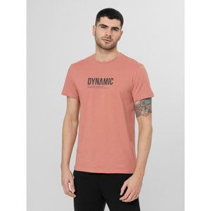 4F-MENS T-SHIRT TSM026-65S-PALE CORAL Oranžová XXL