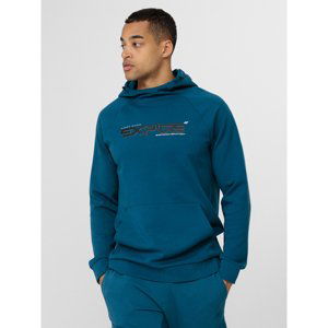 4F-MENS SWEATSHIRT BLM012-46S-TEAL Zelená L