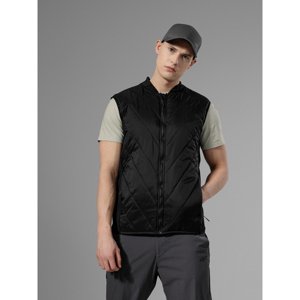 4F-MENS VEST BZM061-20S-DEEP BLACK Čierna XXL