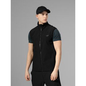 4F-MENS VEST BZM060-20S-DEEP BLACK Čierna XXL