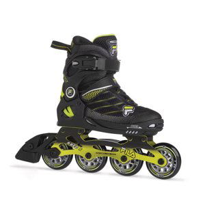 FILA SKATES-WIZY ALU BLACK/LIME Čierna 32/35 2022