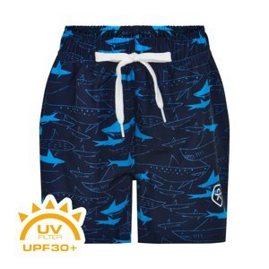 COLOR KIDS-Swim shorts short AOP-dress blues Modrá 128