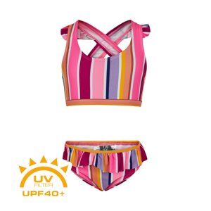 COLOR KIDS-Bikini w. short skirt-cotton candy Ružová 104