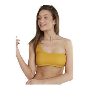 FUNDANGO-Madison One Shoulder Top-235-dirt yellow Žltá M