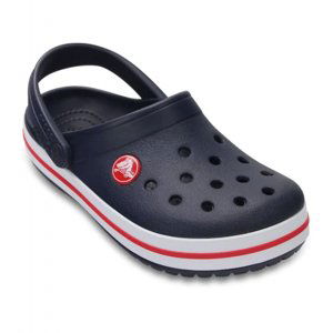 CROCS-Crocband Clog Kids navy/red Modrá 34/35