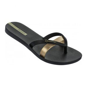 IPANEMA-Kirei black/gold Čierna 41/42