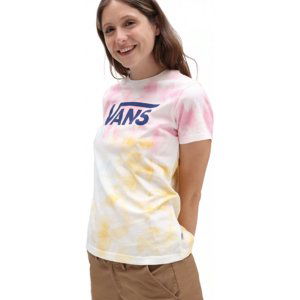 VANS-LOGO WASH CREW - CRADLE PINK TIE DYE Mix L