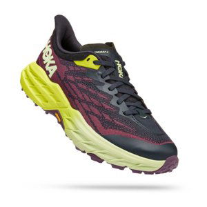 HOKA ONE ONE-Wmns Speedgoat 5 blue graphite/evening primrose Fialová 37 1/3