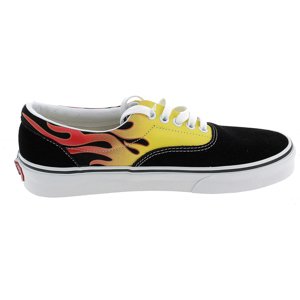 VANS-UA Era (Flame) black/true white Čierna 44,5