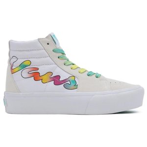 VANS-UA SK8-HI Platform 2 (Spring Fade) white/true white Biela 37