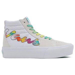 VANS-UA SK8-HI Platform 2 (Spring Fade) white/true white Biela 36