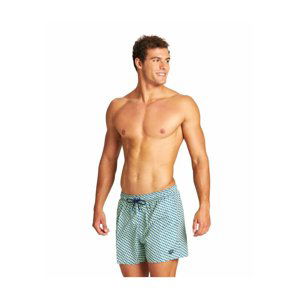 ARENA-M Fundamentals allover short Blue Modrá XXL