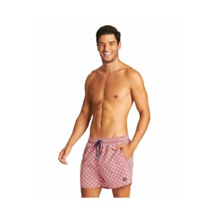 ARENA-M Fundamentals allover short Red Červená M