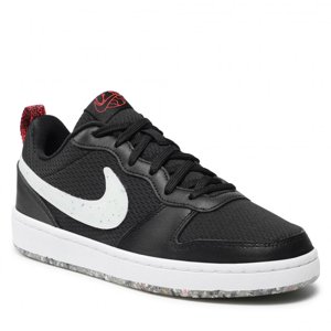 NIKE-Court Borough Low GS black/white/bright crimson Čierna 38