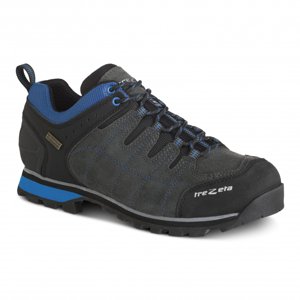 TREZETA-Hurricane Evo Low Wp, dark grey/blue Šedá 46