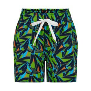 COLOR KIDS-Swim shorts short AOP-jasmine green Mix 140