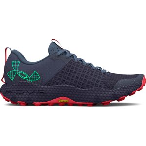 UNDER ARMOUR-UA U HOVR DS Ridge TR tempered steel/blitz red/antifreeze Šedá 47