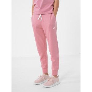 4F-GIRLS TROUSERS JSPDD001-56S-LIGHT PINK Ružová 152