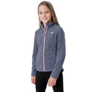 4F-GIRLS FLEECE JPLD001-32S-DENIM Modrá 152