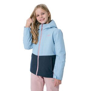 4F JUNIOR-GIRLS SKI JACKET JKUDN001-30S-DARK BLUE Modrá 164