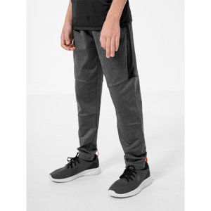 4F-BOYS FUNCTIONAL TROUSERS JSPMTR001-23M-DARK GREY MELANGE Šedá 158/164